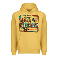 Antique Gold She is strong proverbs 31:25 Premium Hoodie - LillyAllenDesigns