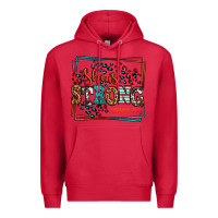 Cardinal She is strong proverbs 31:25 Premium Hoodie - LillyAllenDesigns
