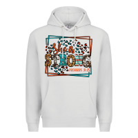 Dove Grey She is strong proverbs 31:25 Premium Hoodie - LillyAllenDesigns