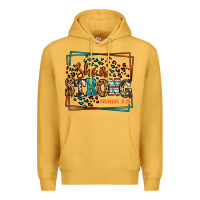 Mustard She is strong proverbs 31:25 Premium Hoodie - LillyAllenDesigns