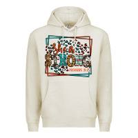 Oatmeal Heather She is strong proverbs 31:25 Premium Hoodie - LillyAllenDesigns