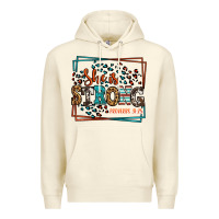 Sandshell She is strong proverbs 31:25 Premium Hoodie - LillyAllenDesigns