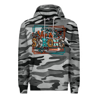 Slate Camo She is strong proverbs 31:25 Premium Hoodie - LillyAllenDesigns
