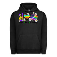 Pigment Black peace love  equality Urban Hoodie - AdoDesignShop