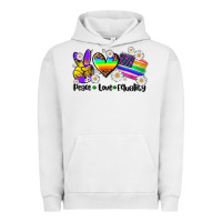 Pigment Lunar Rock peace love  equality Urban Hoodie - AdoDesignShop