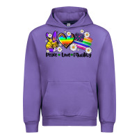 Tulip peace love  equality Urban Hoodie - AdoDesignShop