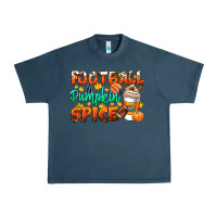 Midnight Navy football pumpkin spice Urban Heavy Tee - CowGirlArtShop