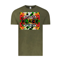 Vintage Olive no sugar no cream black tumbler Vintage Tee - CowGirlArtShop