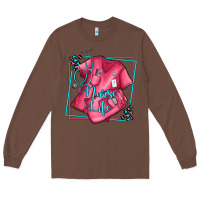 Chestnut nurse life olivia Long Sleeve Tee - OliviaCreatesArt