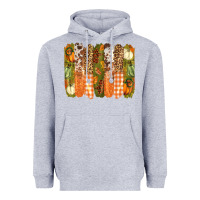 Heather Grey fall brushstrokes Heavyweight Hoodie - BarkalooDesign