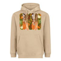 Mushroom fall brushstrokes Heavyweight Hoodie - BarkalooDesign