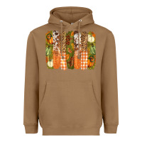 Toasted Coconut fall brushstrokes Heavyweight Hoodie - BarkalooDesign