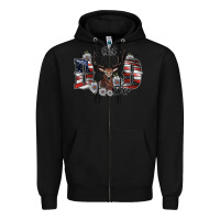 Black best dad ever Zipper Hoodie - SublimationCraftShop