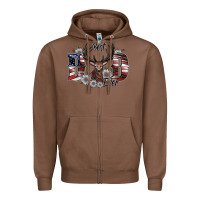 Chestnut best dad ever Zipper Hoodie - SublimationCraftShop