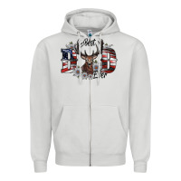Dove Grey best dad ever Zipper Hoodie - SublimationCraftShop
