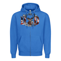 True Royal best dad ever Zipper Hoodie - SublimationCraftShop