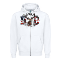 White best dad ever Zipper Hoodie - SublimationCraftShop