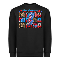 Black american mama Heavyweight Sweatshirt - CowhideDigitalArt