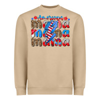 Mushroom american mama Heavyweight Sweatshirt - CowhideDigitalArt