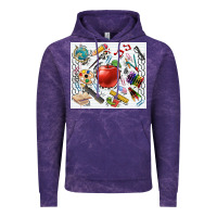 Cloud Purple school elements tumbler Vintage Hoodie - CowGirlArtShop
