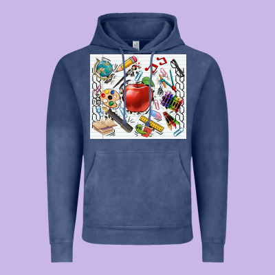 School Elements Tumbler Vintage Hoodie Designed By Cowgirlartshop