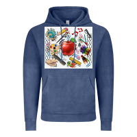 Vintage Denim school elements tumbler Vintage Hoodie - CowGirlArtShop