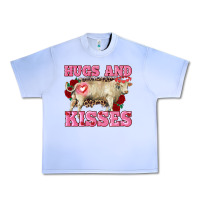 Grape Ice hugs and kisses charolais bull Urban Heavy Tee - RanaPortraitStore