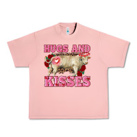 Salmon hugs and kisses charolais bull Urban Heavy Tee - RanaPortraitStore