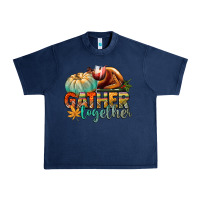 Navy gather together Urban Heavy Tee - CowGirlArtShop