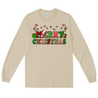 Mushroom merry christmas Long Sleeve Tee - OliviaCreatesArt