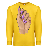 Lemon nail Premium Sweatshirt - BarkalooDesign