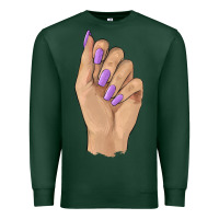 Sports Green nail Premium Sweatshirt - BarkalooDesign