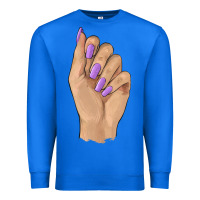 True Royal nail Premium Sweatshirt - BarkalooDesign