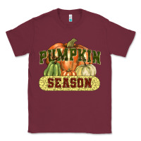Burgundy Pumpkin season Classic Tee - NancyCooperArtShop