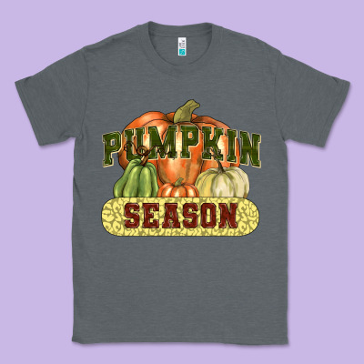 Pumpkin Season Classic Tee Designed By Nancycooperartshop