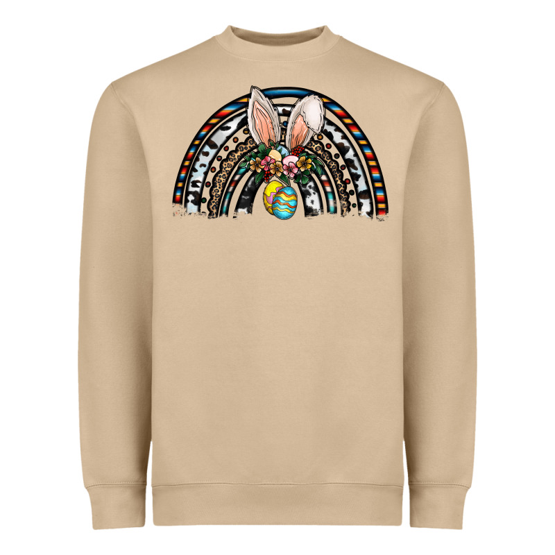 Easter Rainbow Heavyweight Sweatshirt by CowhideDigitalArt | Teevron