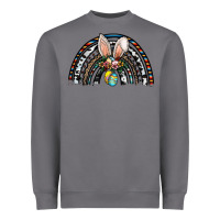 Storm easter rainbow Heavyweight Sweatshirt - CowhideDigitalArt
