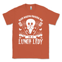 Copper lunch lady halloween ghost cafeteria worker all hallows' eve t shirt Classic Tee - trangStudio