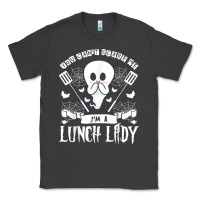 Smoke lunch lady halloween ghost cafeteria worker all hallows' eve t shirt Classic Tee - trangStudio