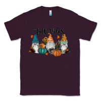 Plum Fall Vibes Gnomes Classic Tee - RanaPortraitStore