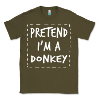 Army Green pretend i m a donkey halloween costume Classic Tee - trangStudio