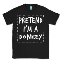 Black pretend i m a donkey halloween costume Classic Tee - trangStudio