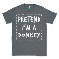 Charcoal Heather pretend i m a donkey halloween costume Classic Tee - trangStudio