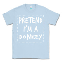 Dusty Blue pretend i m a donkey halloween costume Classic Tee - trangStudio