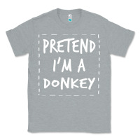 Heather Grey pretend i m a donkey halloween costume Classic Tee - trangStudio