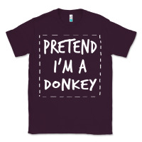 Plum pretend i m a donkey halloween costume Classic Tee - trangStudio