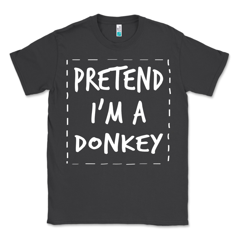 Pretend I M A Donkey Halloween Costume Classic Tee by trangStudio | Teevron