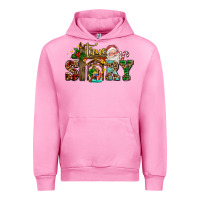 Fuchsia Pink true story jesus and mary wıth santa Urban Hoodie - AdoDesignShop