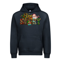 Navy true story jesus and mary wıth santa Urban Hoodie - AdoDesignShop