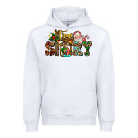 White true story jesus and mary wıth santa Urban Hoodie - AdoDesignShop